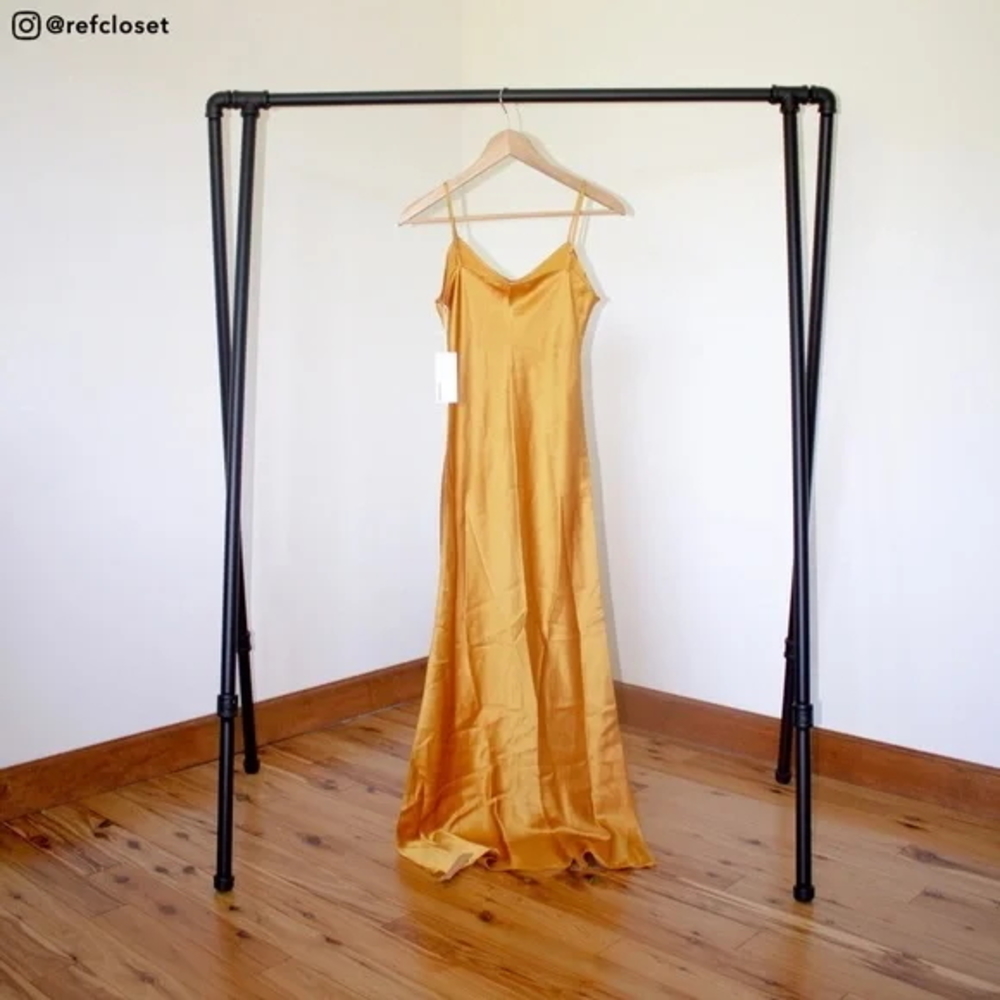 1HR SALE ⚡Reformation Genevieve Dress (Ochre) - Picture 3 of 6